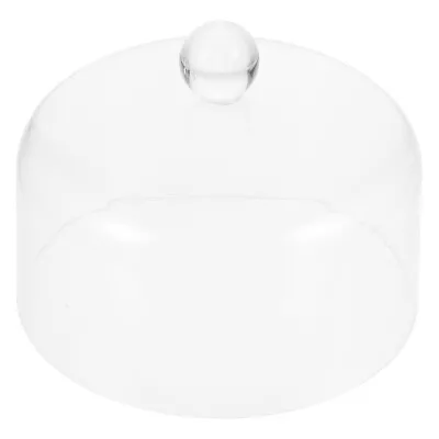  Dessert Display Platter Cover Food Dome Clear Plates Cake Stand With Glass • £11.38