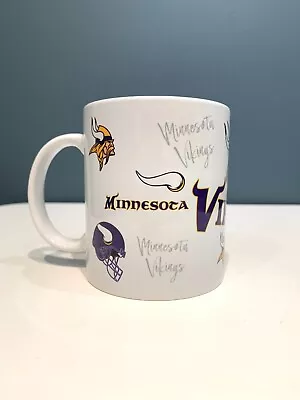 NFL Team Logo Minnesota Vikings Cup Coffee Mug 13oz • $14.99