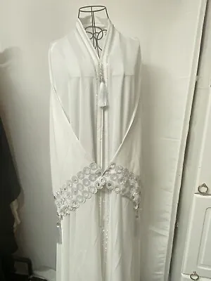 White Colour Open Abaya  • £25