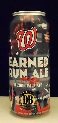 2019 Washington Nationals Earned Run Ale World Series Champions 16-Oz. Beer Can • $9.95