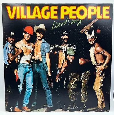 Village People - Live And Sleazy - 2 LP Gatefold - 1979 Casablanca Records • $6