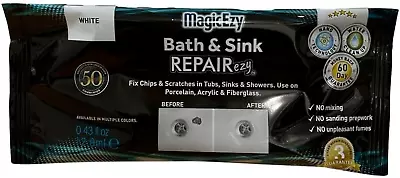 Bath & Sink Repairezy (White) - Tub Repair Kit - Porcelain Acrylic Tub Enamel  • $29.50