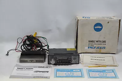 Pioneer UPX-9600 Car Stereo & GM-4 Amplifier SOLD AS IS Read Description Vintage • $299.95