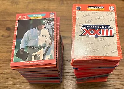 1989 Proset Football Cards 1-200 (NM) - You Pick - Complete Your Set • $0.99