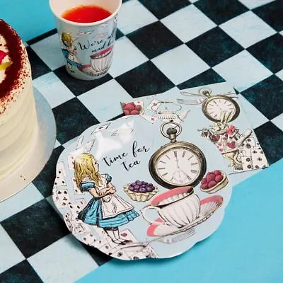 Alice In Wonderland Small Plates | Mad Hatters Wedding Afternoon Tea Party X12 • $8.65