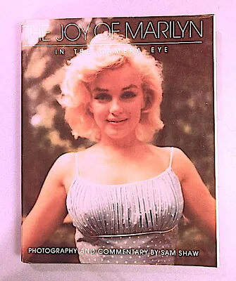 Brand New JOY OF MARILYN Monroe Rare Sexy PHOTOS By Sam Shaw HB Dustjacket READ! • $24.95