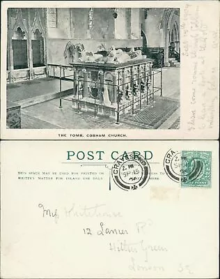Cobham Church Tomb 1904 Gravesend Cancel  • £5.60