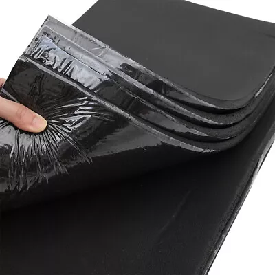 £14.94 • Buy 5/10/15mm Car Sound Proofing Deadening Closed Noise Insulation Cell Foam Mat NEW