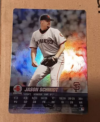 2004 MLB Showdown Jason Schmidt FOIL #292 Giants • $4