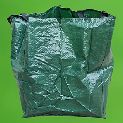 £3.85 • Buy Garden Waste Bags Sack 80l Bin Refuse Sacks Reusable With Carry Handles