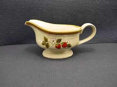 Mikasa Dinnerware Strawberry Festival Pattern Gravy Boat With NO Underplate • $10.95