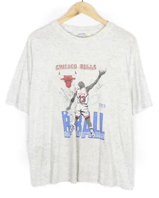 Vintage Chicago Bulls Tee 90s NBA The Last Dance • £20