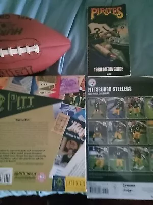 Pittsburgh College And Professional Sports Items Hutch Vintage Football • $47