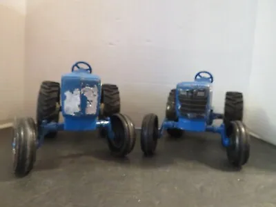 Vintage Ertl Ford Tractor Blue Diecast Metal 2 For $20.00 • $17