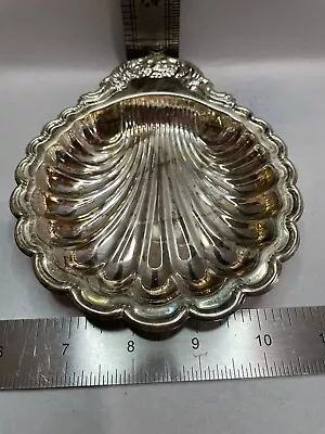 Vintage Silver Plate Candy Dish Clam Shell • $2.20