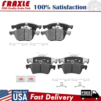 Front And Rear Brake Pads For Mazda 3 5 Ford Escape Focus Volvo C30 C70 S40 V50 • $43.68