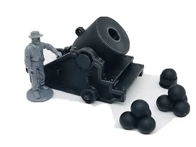 ACW 13 Inch Sea Coast Mortar Resin Kit American Civil War  (1/56) 28mm Scale • £8