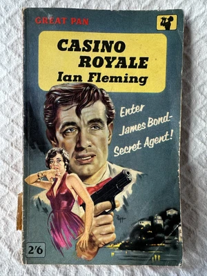 £1.99 • Buy James Bond - Ian Fleming - Casino Royale - Pan, 6th Print 1960