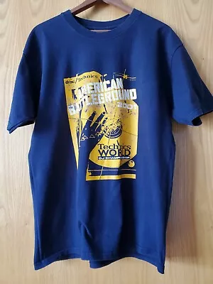 $200 • Buy DMC Technics Shirt L Vintage DJ HipHop Q-Bert ISP A-Trak Craze Roc Raida X-Ecuti