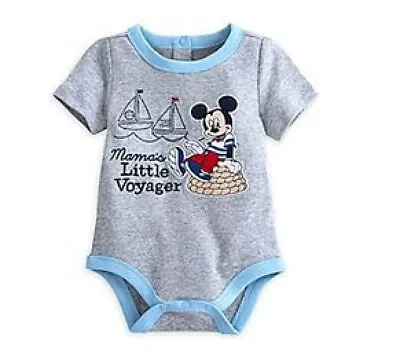 Disney Store Mickey Mouse Mamma's Little Voyager Baby Outfit Size 18 24 Months • $22.45