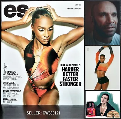 £1.85 • Buy Dina Asher-smith British Athletics Goldie Marc Almond Es Magazine May 2022 New