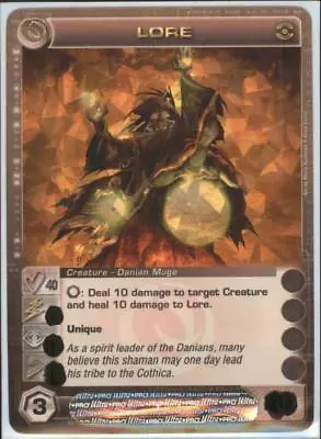 (CDP-066-1C-40) Lore (Courage 40) (SR) Chaotic Premium Pack Foil Card • $1.20