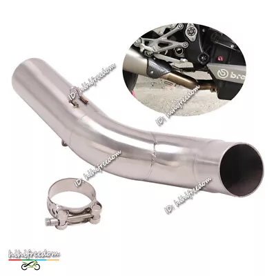 51MM Exhaust Mid Link Pipe For Triumph Street Triple 765 R/ S/ RS 17-2023 Excape • $70.29