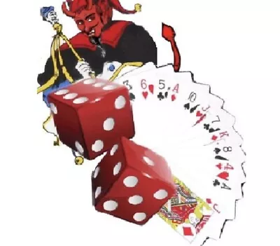 Magic Trick Dice ACAAN ( Any Card At Any Number)  Easy To Do Self Working • £4.50