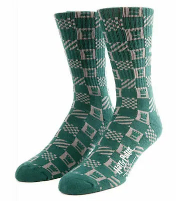 Vans Off The Wall Men's X Harry Potter Slytherin Crew Socks • $14.98