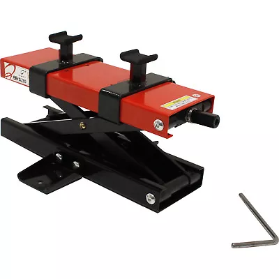 Black Pro Range B5147 Motorcycle Bike 500Kg Workshop Scissor Lift Jack Stand • £59.99