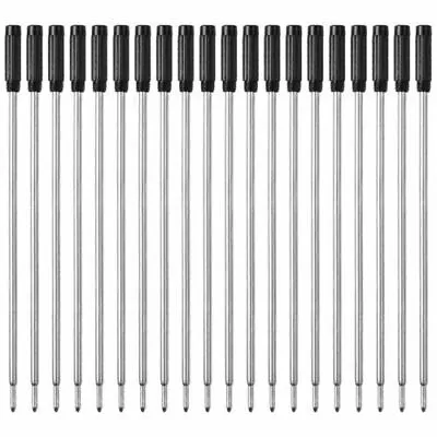 20x Point Ballpoint Pen Refills Medium For Cross Style Pen Smooth Flow Ink 4.5in • $7.99