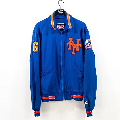 1990 Starter New York Mets Daryl Boston Player Issue Warm Up Jacket XL VTG 90s • $359.97