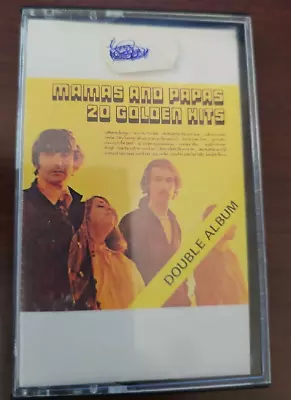 The Mamas And Papas 20 Golden Hits Double Album (Cassette 1973 ABC Records) • $2.99