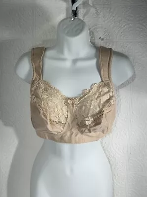 Miss Mary Of Sweden Bra Size 36DD Seamless Beige #2105 • $25