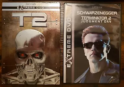 Terminator 2 - Extreme Edition T2 (DVD 2-Disc Set) W/ Slipcase - Schwarznegger • $0.99