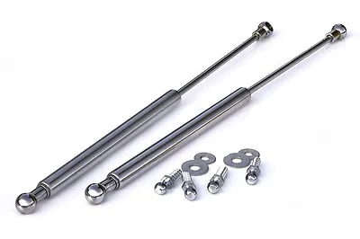 VW Golf Jetta MK3 3 Chrome Hood Gas Lifter Lifts Dampers Hing Struts Shocks GTI • $39.90