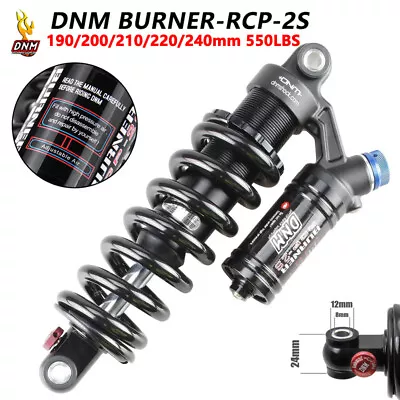 DNM Burner-RCP 2S Downhill Mountain Bike Bicycle Rear Shock 550lbs 190 200 240mm • $109.95