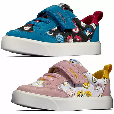 £15 • Buy * Sale * Clarks Boys / Girls City Howdy T Toy Story Canvas Trainers