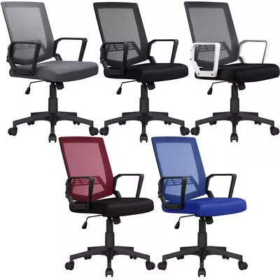 Home Office Chair Ergonomic Desk Chair Mesh Computer Chair With Lumbar Support • $49.99