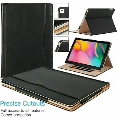 Leather Case Stand For Samsung Galaxy Tab A 10.1 2019 SM-T510 SMT515 Stand Cover • £8.75