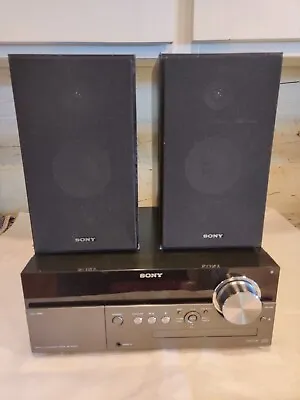 Sony CMT-MX500i Micro HI-FI Stereo System Speakers CD Player IPod Dock TESTED • $65