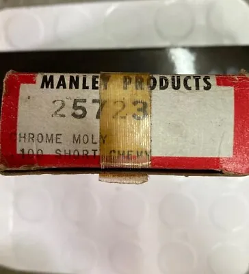 Manley 25723-16 Swedged .100 Short SBC .080  Wall 5/16  4130 Push Rod Set Of 16 • $75