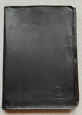 Vw Genuine Owners Handbook Wallet---  Car Document Wallet • £12.95