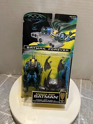 Batman Forever Manta Ray Batman Action Figure Kenner 1995 • $22.50