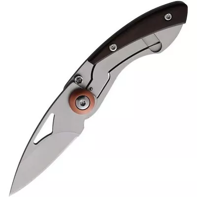 Albainox Vendetta Slip Joint Folding Knife Steel Blade Red Micarta Handle 10509 • $13.09