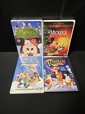Mickeys Once Upon A Christmas + Twice Upon A Christmas (New) + Magical DVD +  • $19.95