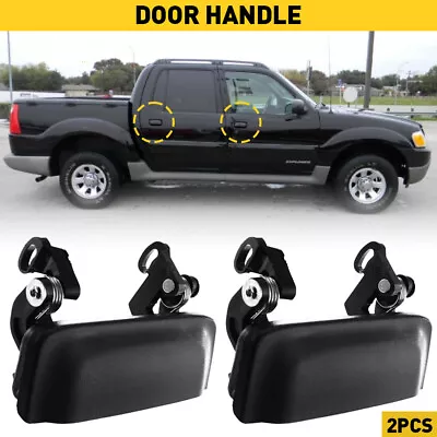 Outside Door Handle For Ford Explorer Sport Trac 2001-2005 Fits Left Right EAW • $16.99