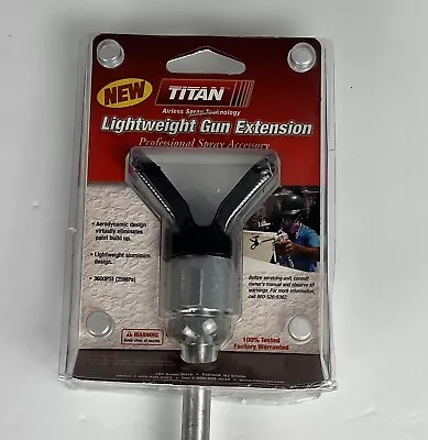 OEM 12  Titan Paint Sprayer Gun Tip Extension NEW With TIP GUARD 651071 651-071 • $32.99