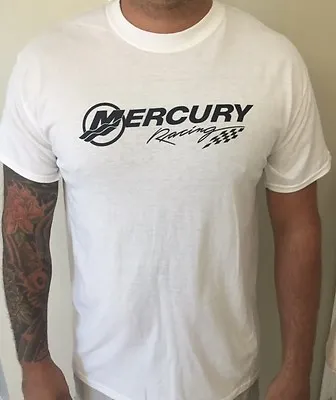 Mercury Racing Mercruiser 496 502 454 525 Bravo Tshirt  • $15.99