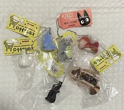 SET OF 6 Studio Ghibli Keychains My Neighbor Totoro New Japanese • $75